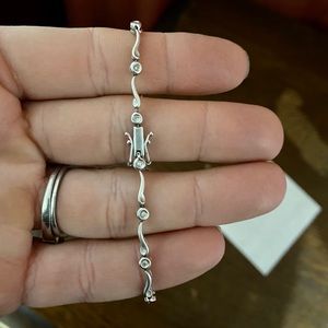 14k diamond bracelet